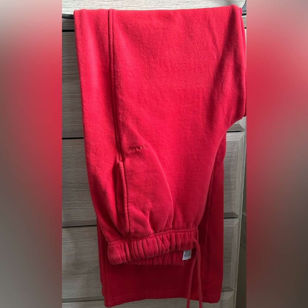 Garage Bold Red Women's Straight Leg Pants